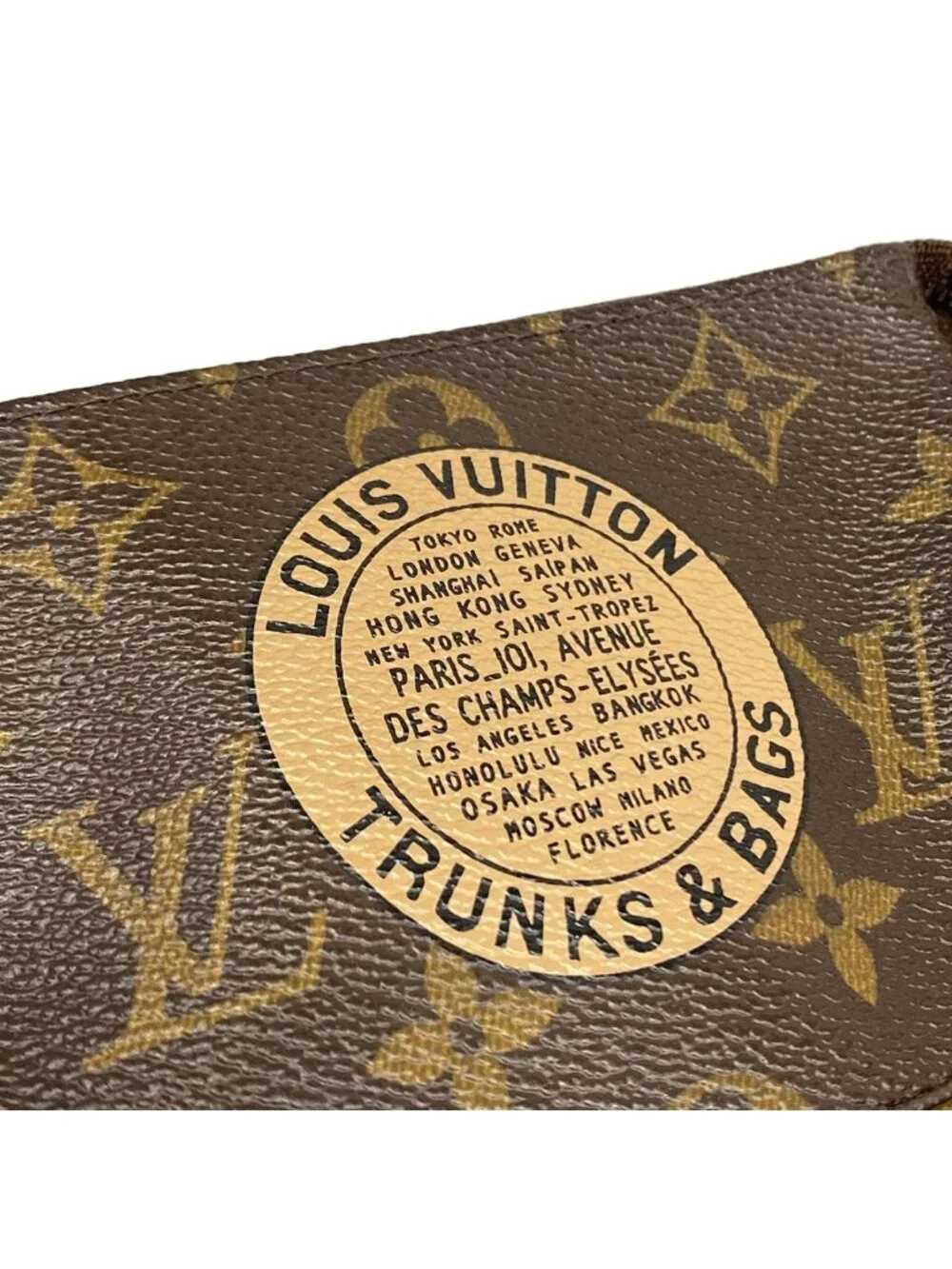 Louis Vuitton Handbag Monogram Mini Pochette Soirle T&b